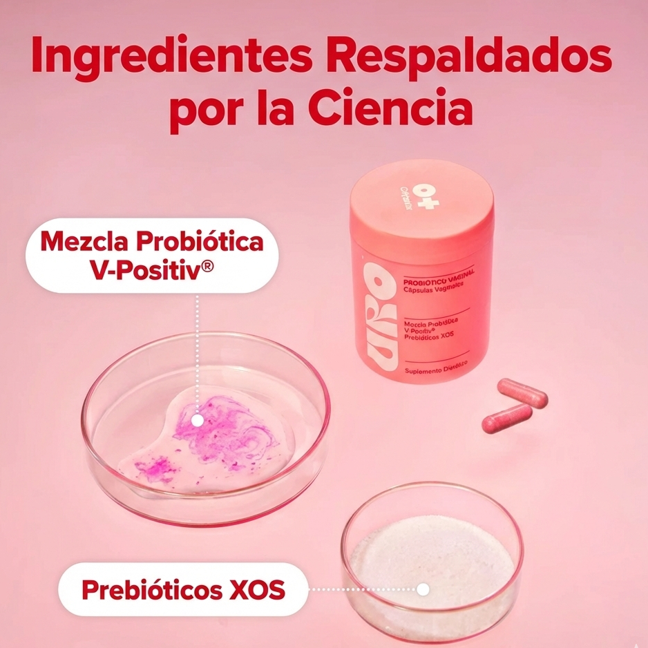 URO® Probióticos Vaginales Capsulas - OPositiv Health™  Original