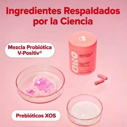 URO® Probióticos Vaginales Capsulas - OPositiv Health™  Original