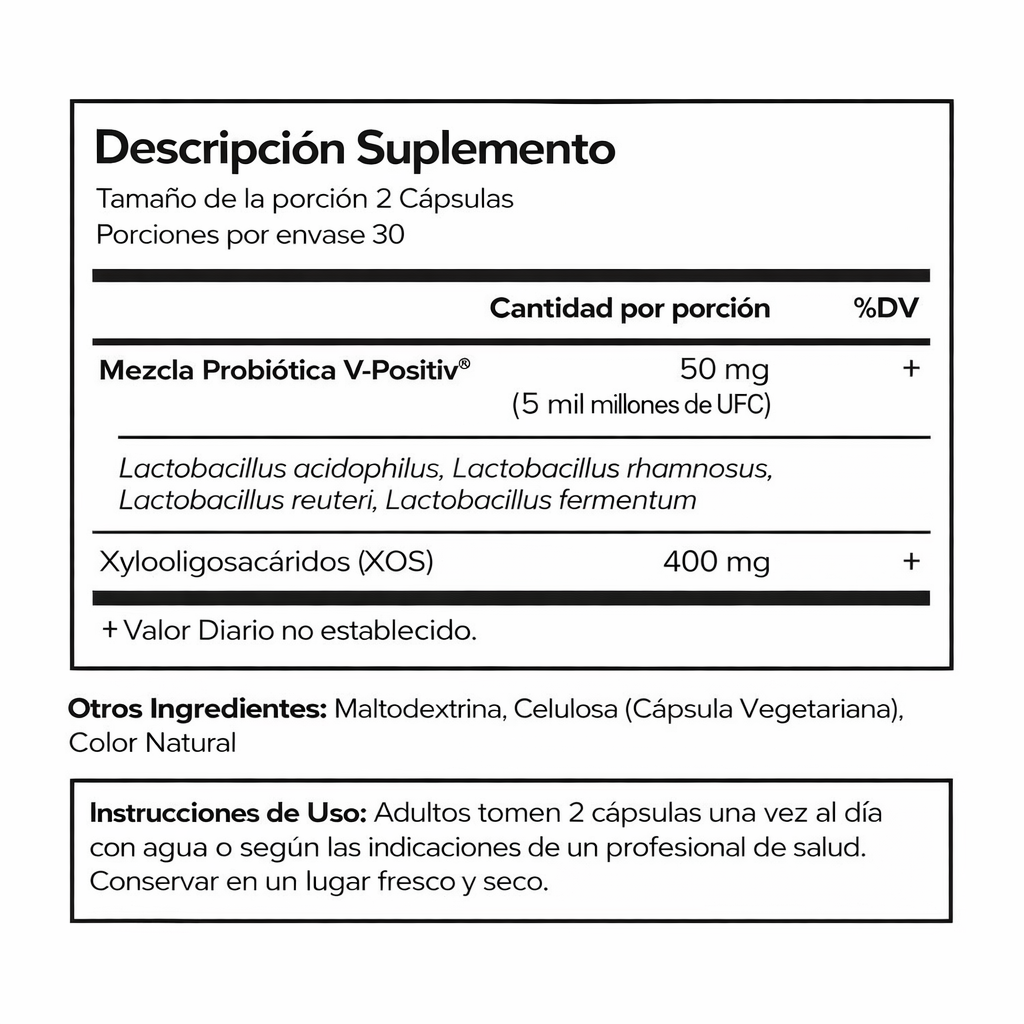 URO® Probióticos Vaginales Capsulas - OPositiv Health™  Original