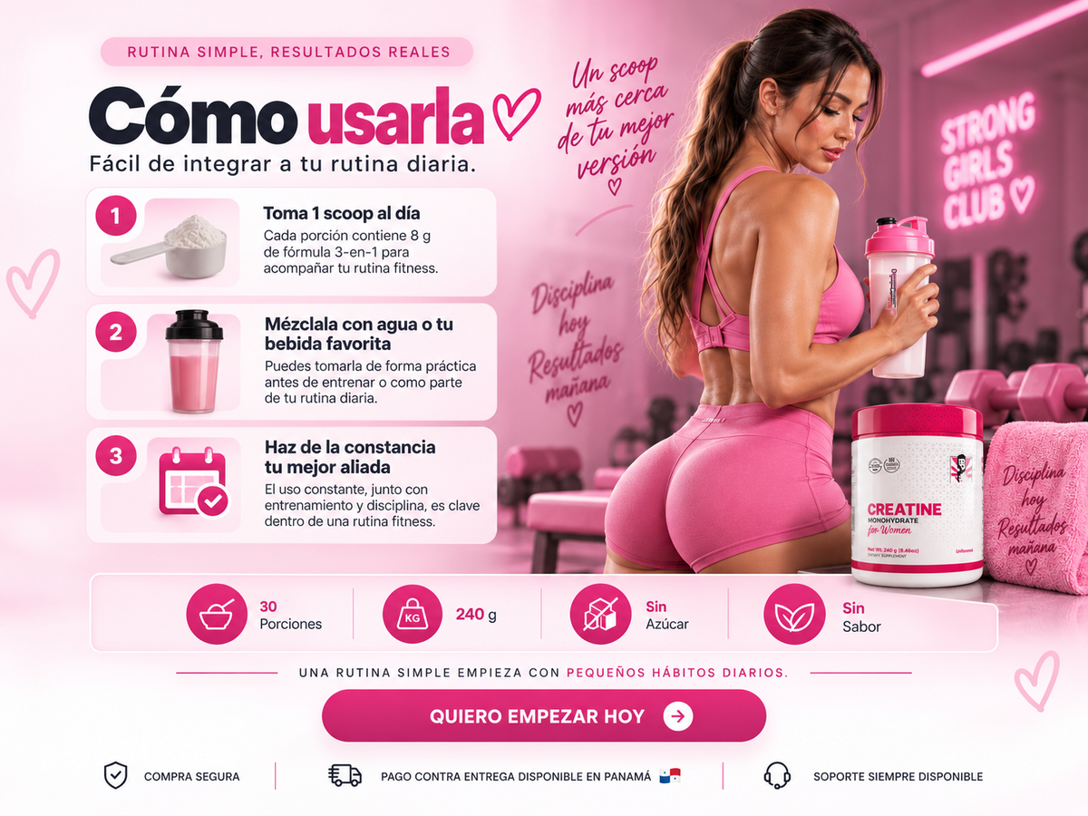 Preparación de la bebida fitness